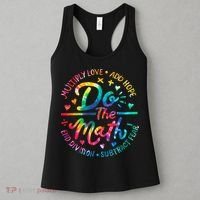 Do The Math Multiply Love Add Hope Math Teacher Tie Dye Women's Tank Top thumb 3
