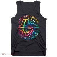 Do The Math Multiply Love Add Hope Math Teacher Tie Dye Tank Top thumb 0