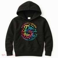 Do The Math Multiply Love Add Hope Math Teacher Tie Dye Kids Hoodie thumb 0