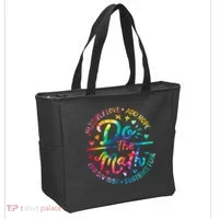 Do The Math Multiply Love Add Hope Math Teacher Tie Dye Tote Bag thumb 2