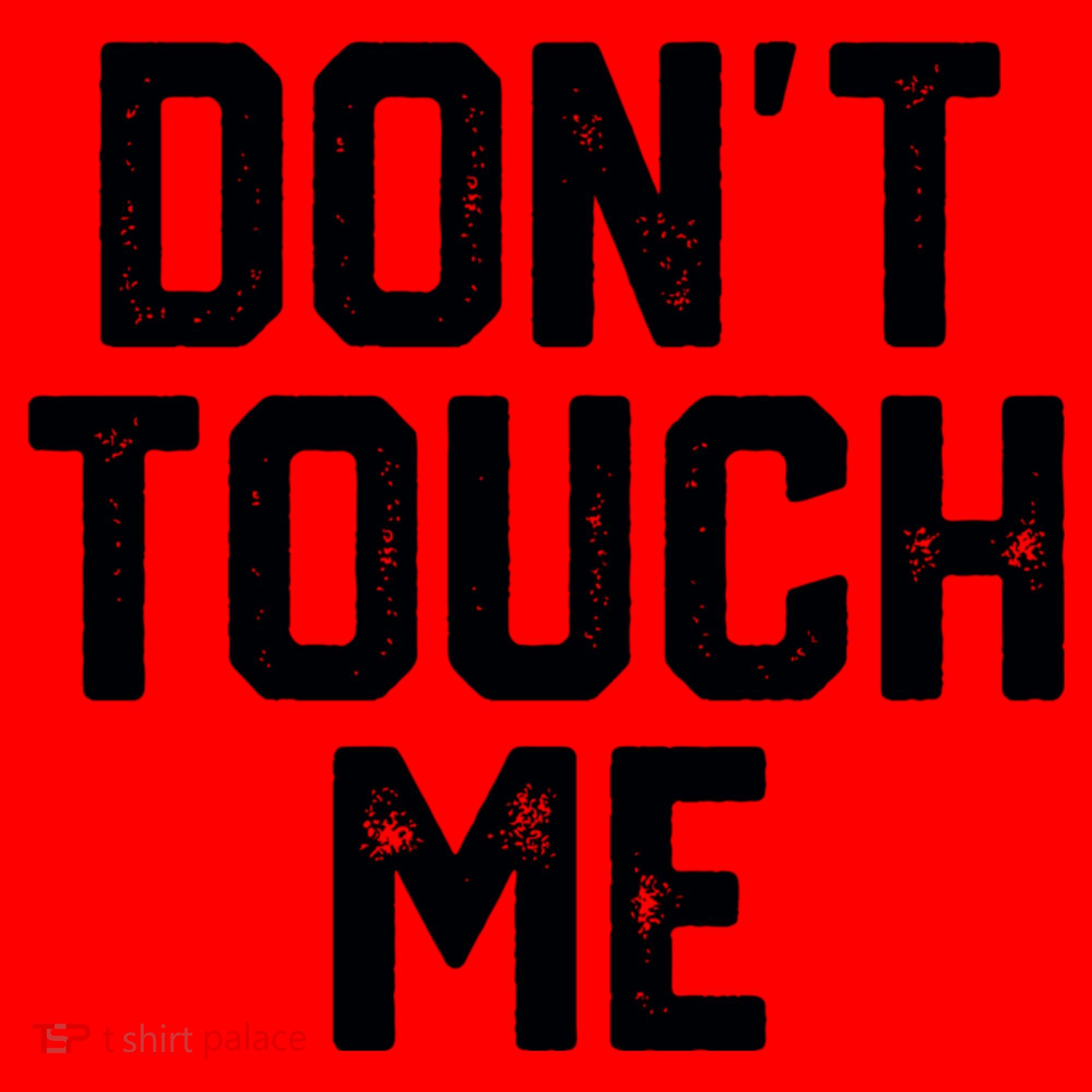 DonT Touch Me Funny Humor Introverted Sarcasm Santa Hat