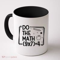 Do The Math Funny 67 Meme PEMDAS Coffee Mug thumb 0