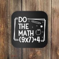 Do The Math Funny 67 Meme PEMDAS Coaster thumb 0