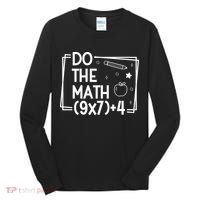 Do The Math Funny 67 Meme PEMDAS Tall Long Sleeve Shirt thumb 0