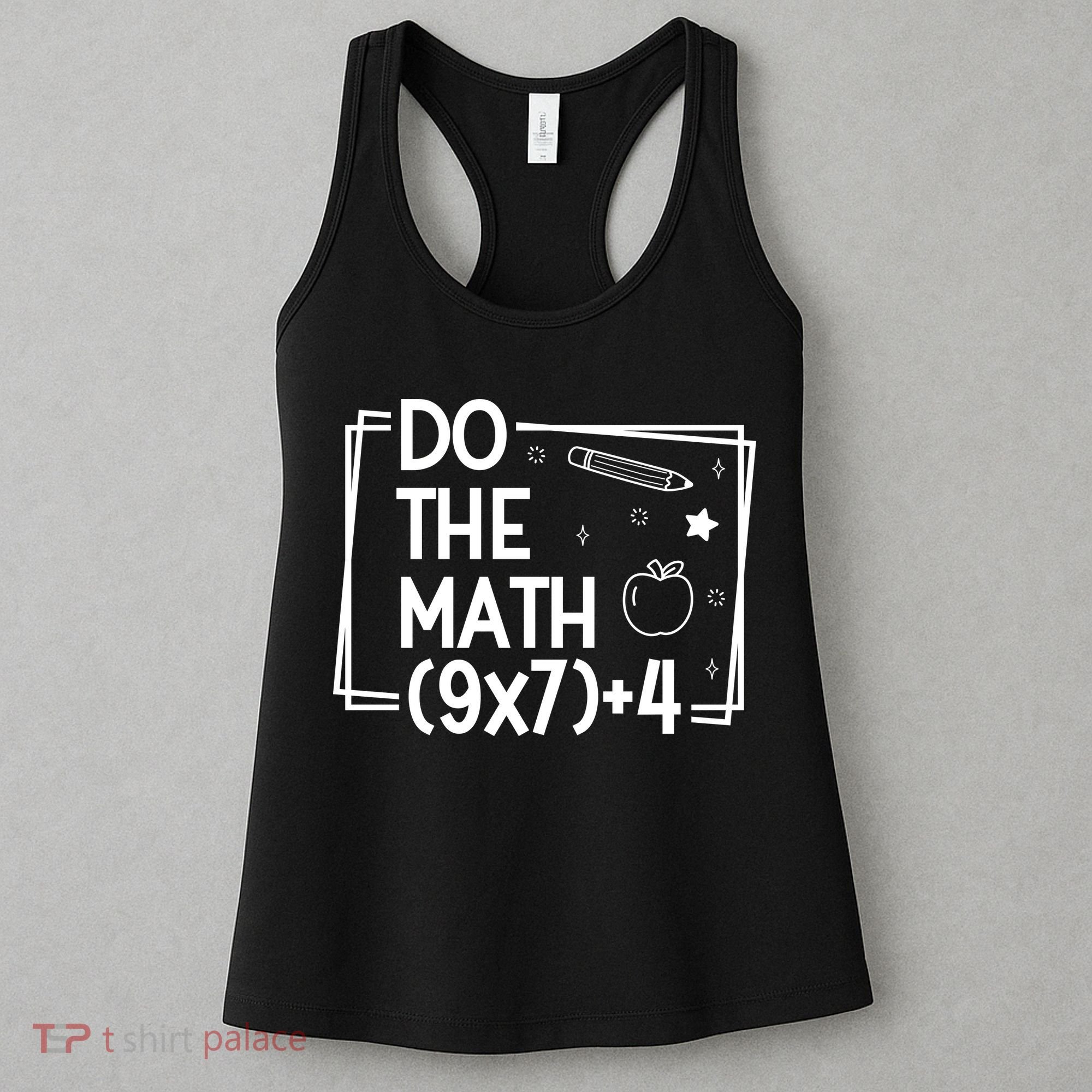 Do The Math Funny 67 Meme PEMDAS Women's Tank Top