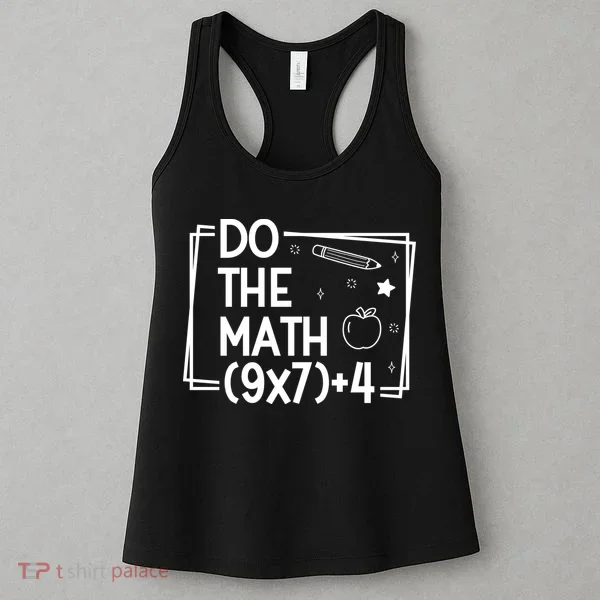 Do The Math Funny 67 Meme PEMDAS Women's Tank Top