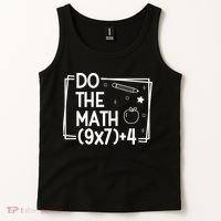 Do The Math Funny 67 Meme PEMDAS Tank Top thumb 2