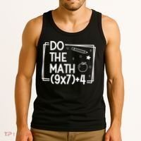 Do The Math Funny 67 Meme PEMDAS Tank Top thumb 3
