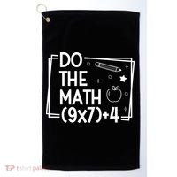 Do The Math Funny 67 Meme PEMDAS Golf Towel thumb 0