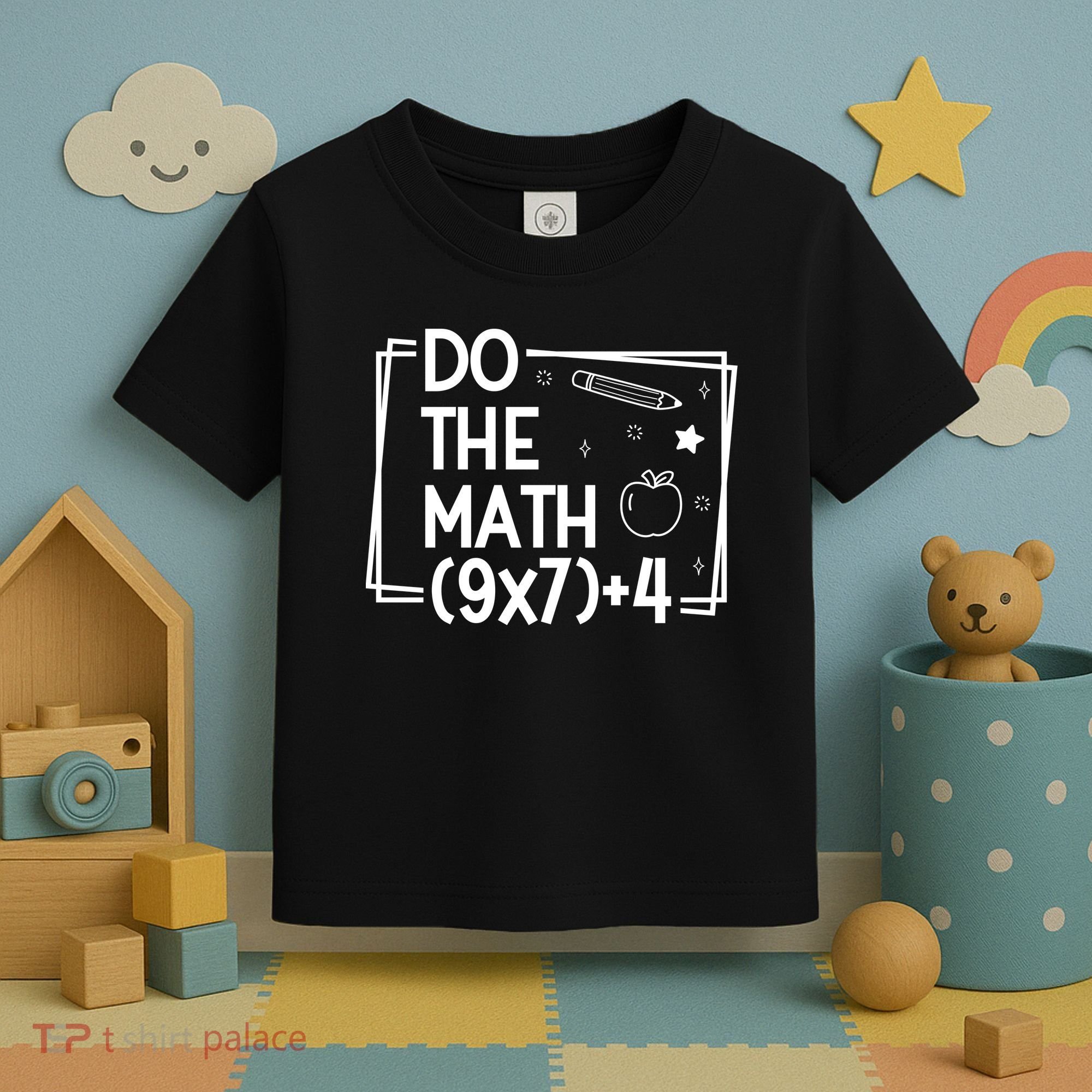 Do The Math Funny 67 Meme PEMDAS Toddler T-Shirt