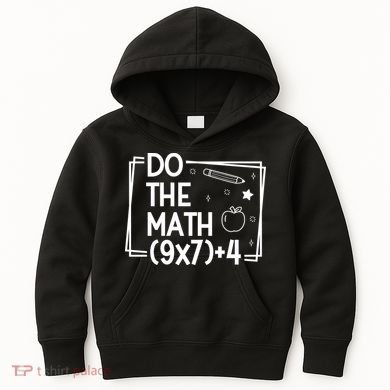 Do The Math Funny 67 Meme PEMDAS Kids Hoodie