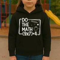 Do The Math Funny 67 Meme PEMDAS Kids Hoodie thumb 3