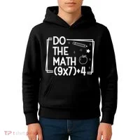 Do The Math Funny 67 Meme PEMDAS Kids Hoodie thumb 4