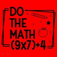 Do The Math Funny 67 Meme PEMDAS Santa Hat thumb 1
