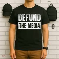 Defund The Media T-Shirt thumb 6