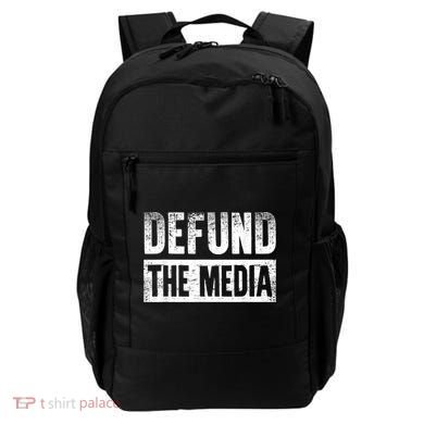 Defund The Media Backpack