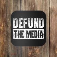 Defund The Media Coaster thumb 0
