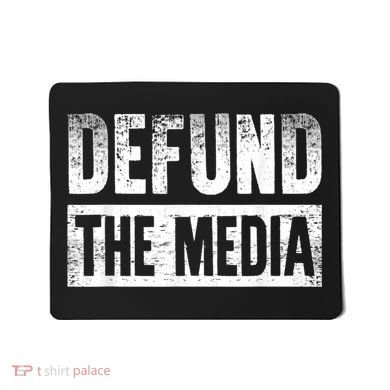 Defund The Media Mousepad
