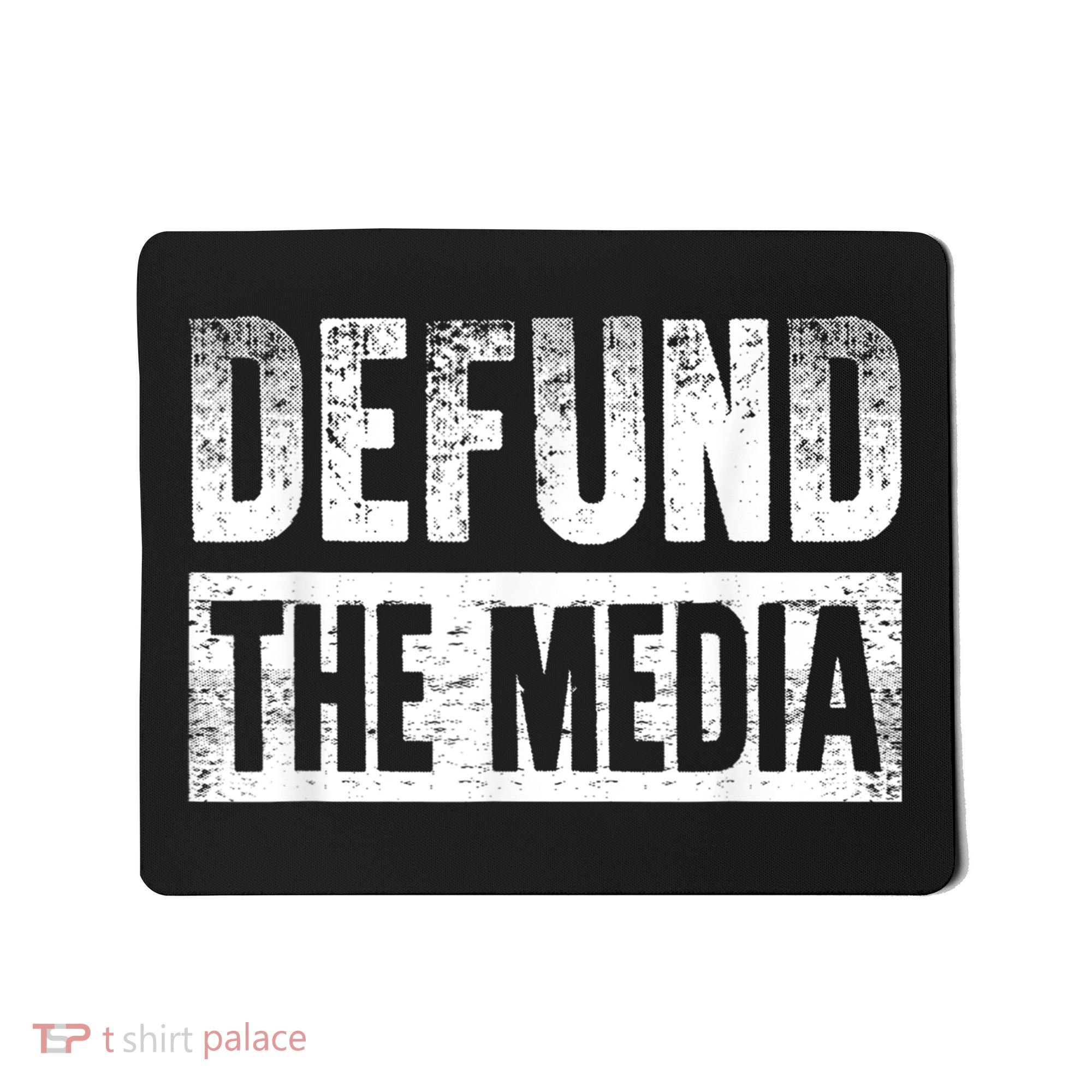 Defund The Media Mousepad