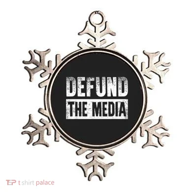 Defund The Media Ornament