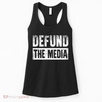 Defund The Media Women's Tank Top thumb 0