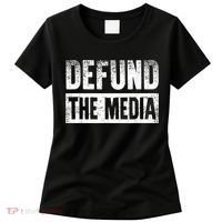 Defund The Media Women's T-Shirt thumb 0