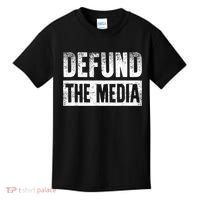 Defund The Media Kids T-Shirt thumb 0