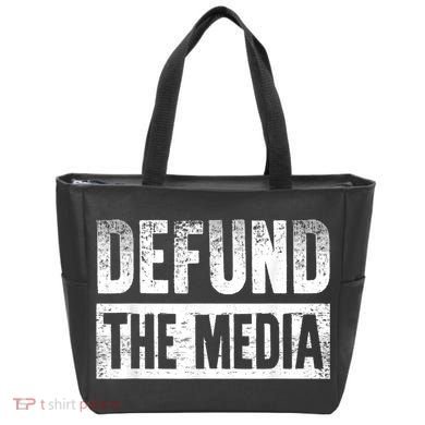 Defund The Media Tote Bag