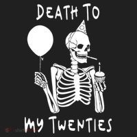 Death To My Twenties Funny R I P 20s 30th Birthday Skeleton Hat thumb 2