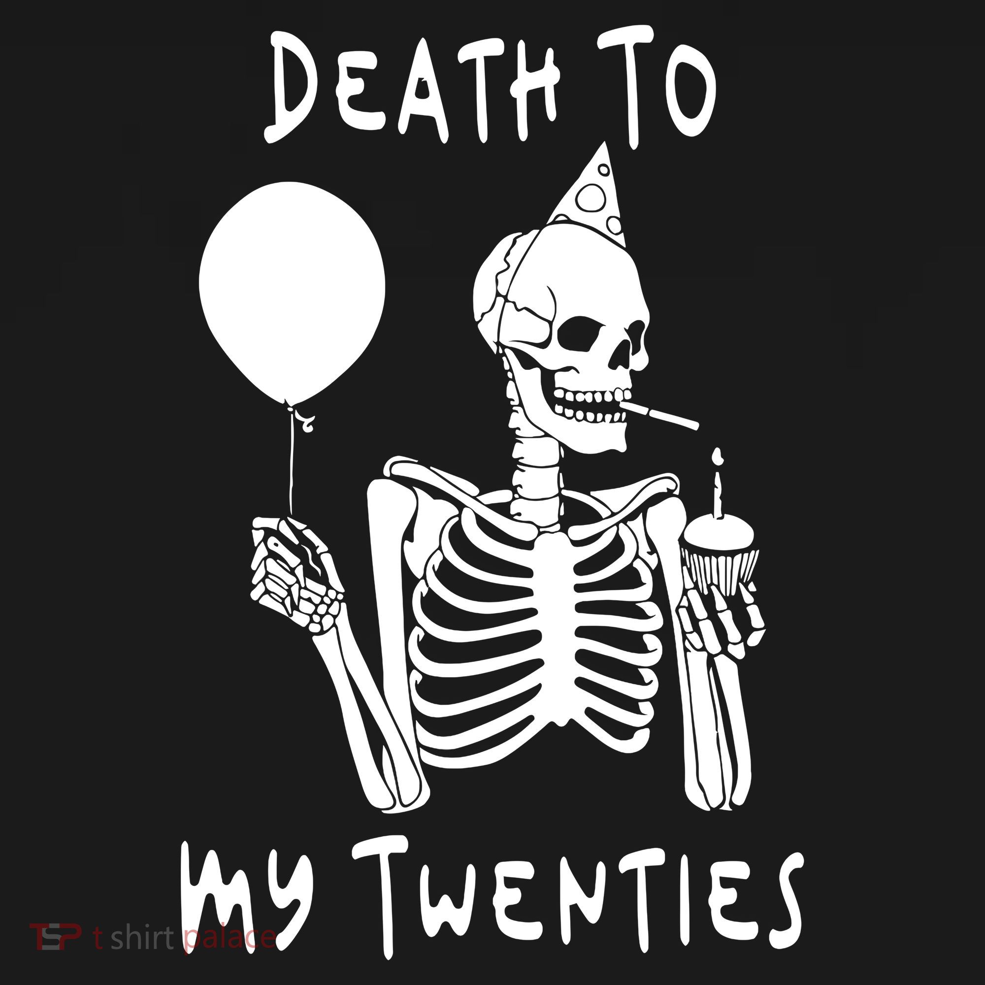 Death To My Twenties Funny R I P 20s 30th Birthday Skeleton Visor