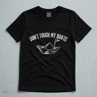 DonT Touch My Boats Funny T-Shirt thumb 5