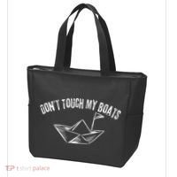 DonT Touch My Boats Funny Tote Bag thumb 3