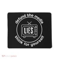 Defund The Media Anti Censorship MAGA Conservative Mousepad thumb 0