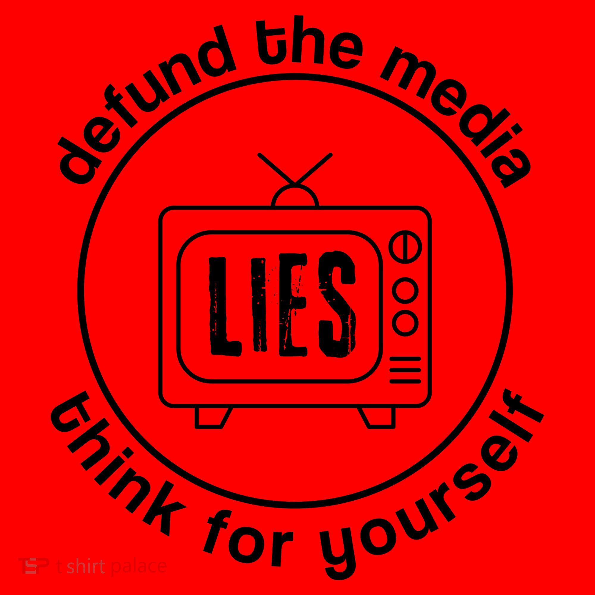 Defund The Media Anti Censorship MAGA Conservative Santa Hat