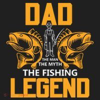 Dad The Man Myth The Fishing Legend Tumbler thumb 3