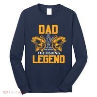 Dad The Man Myth The Fishing Legend Long Sleeve Shirt thumb 0