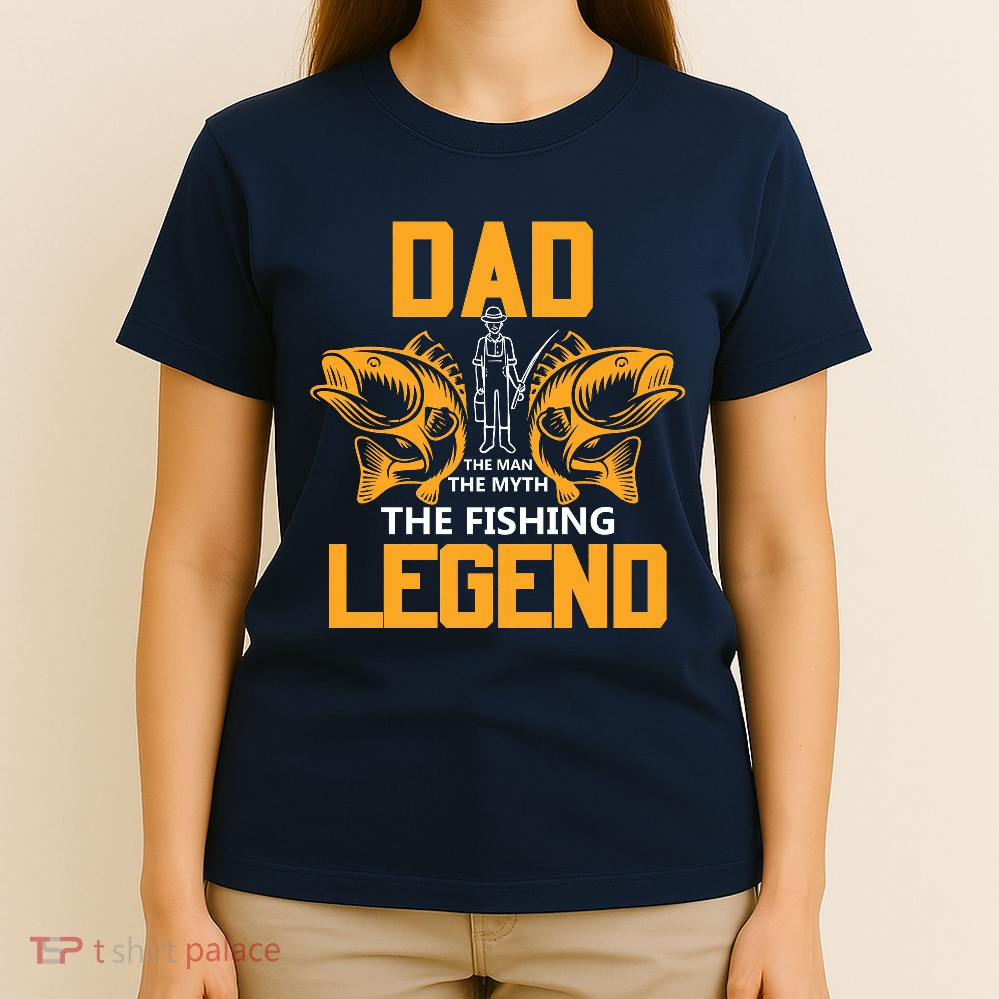 Dad The Man Myth The Fishing Legend T-Shirt
