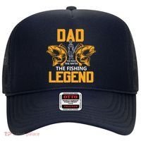 Dad The Man Myth The Fishing Legend Hat thumb 0