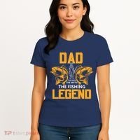 Dad The Man Myth The Fishing Legend Women's T-Shirt thumb 4
