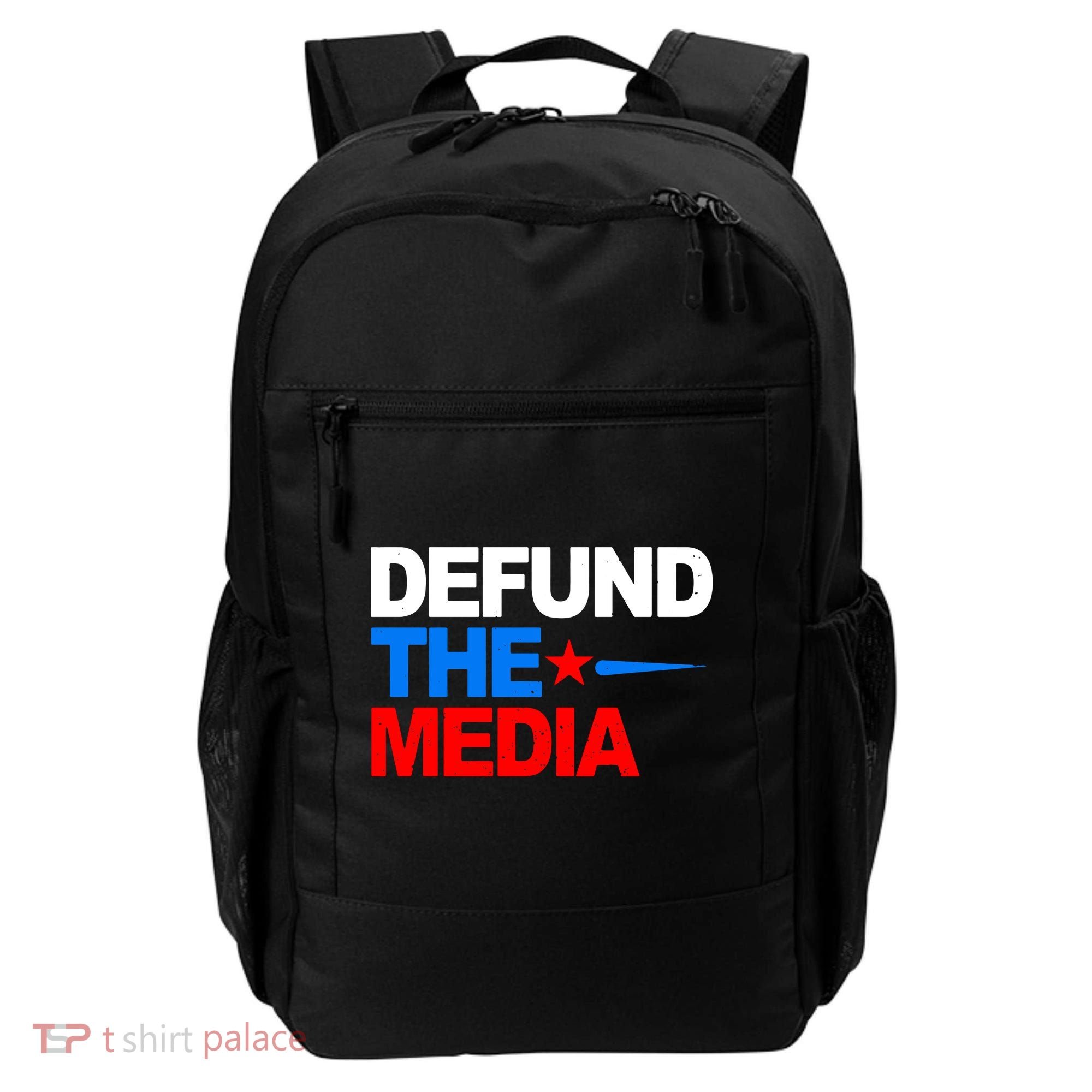 Defund The Media Backpack