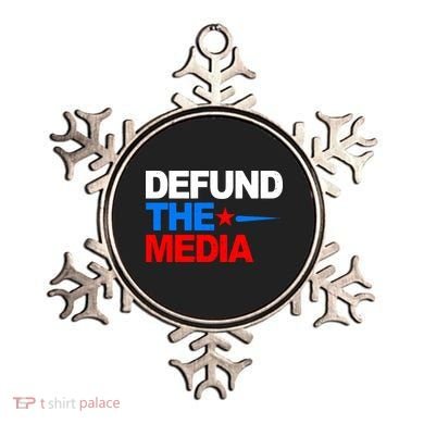 Defund The Media Ornament
