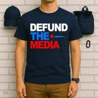 Defund The Media T-Shirt thumb 6