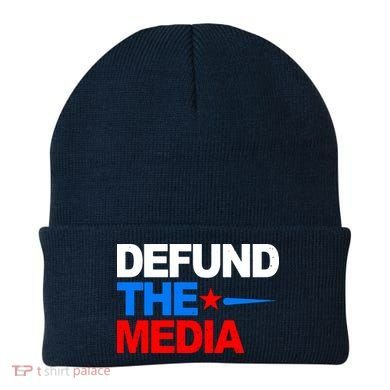 Defund The Media Beanie