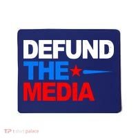 Defund The Media Mousepad thumb 0