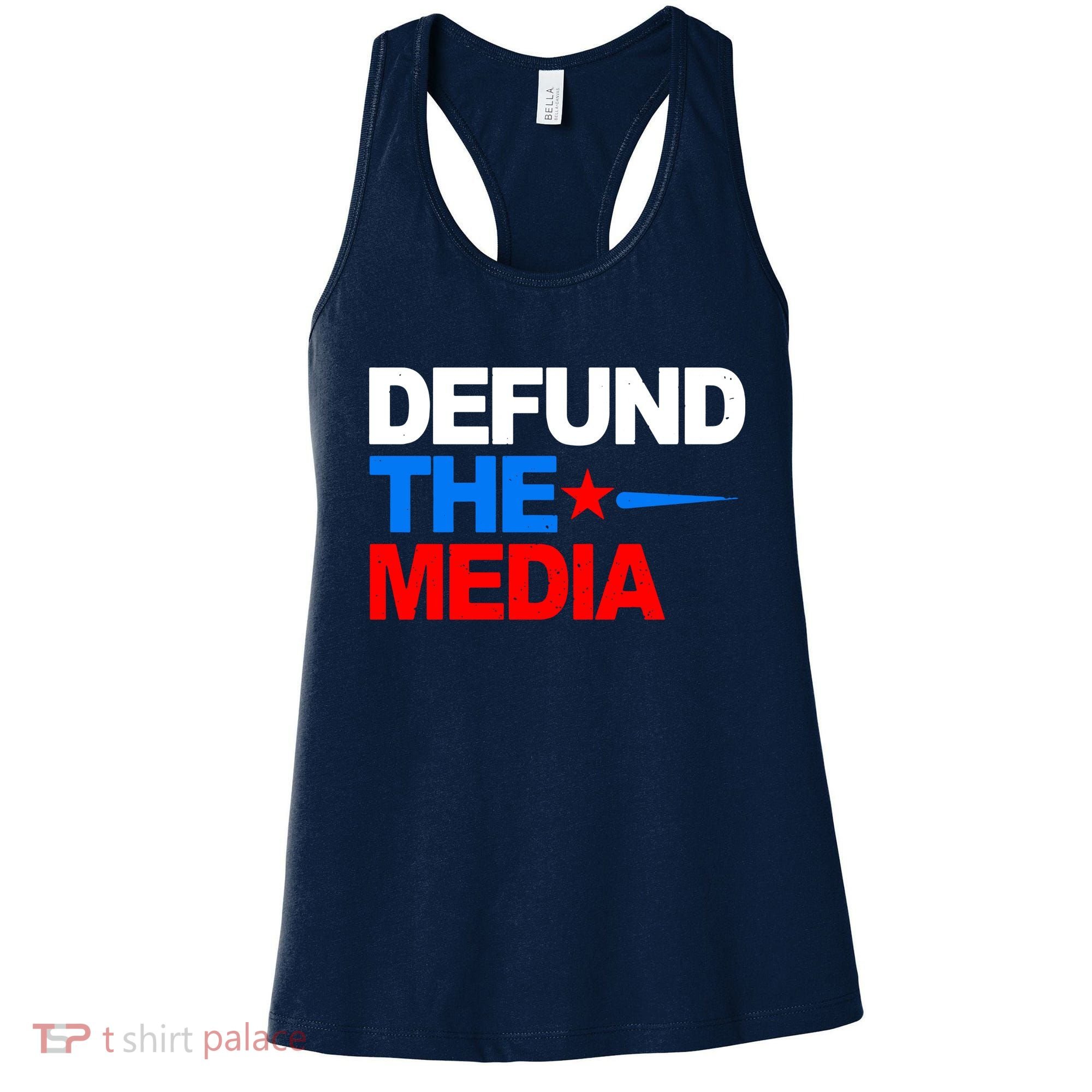 Defund The Media Women's Tank Top