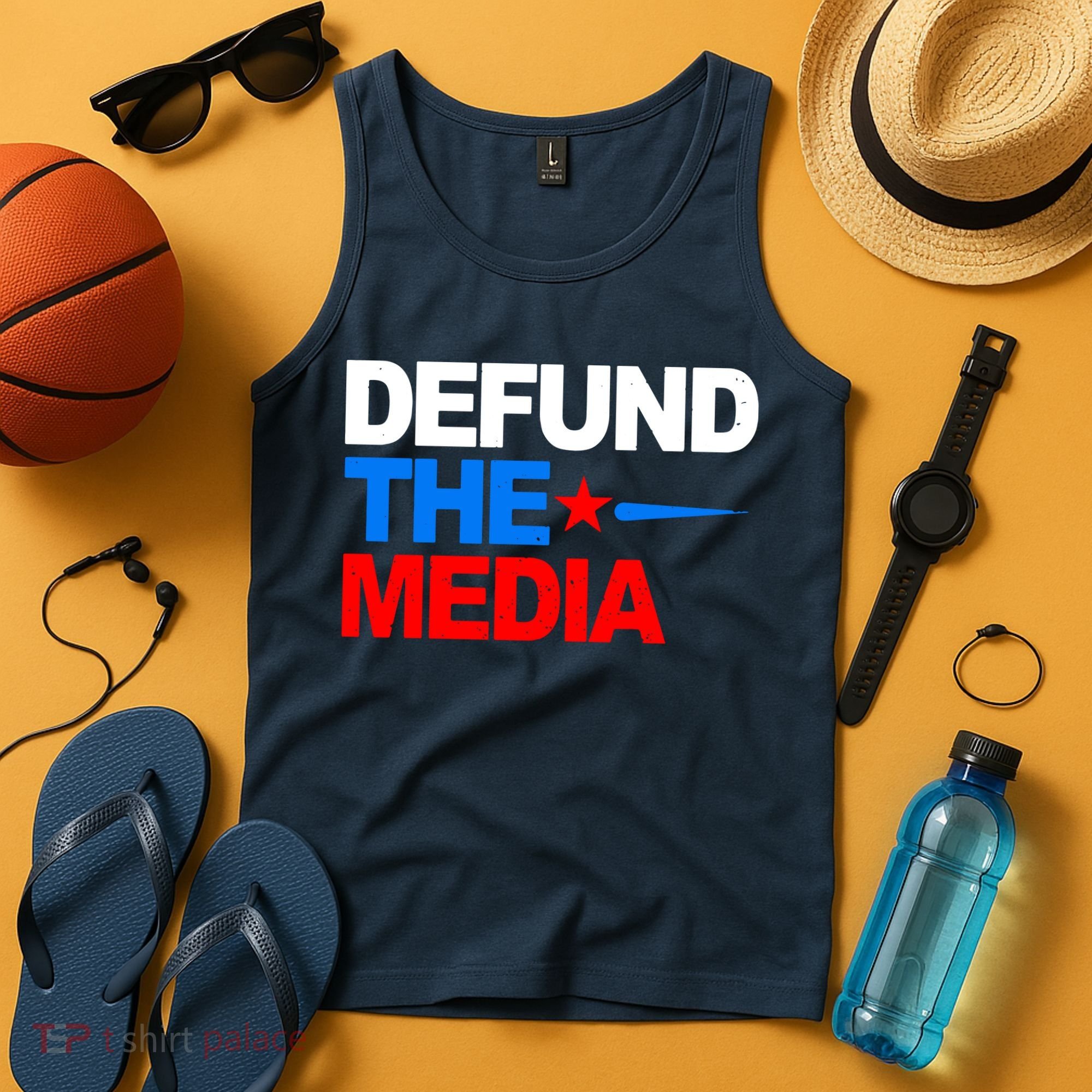 Defund The Media Tank Top