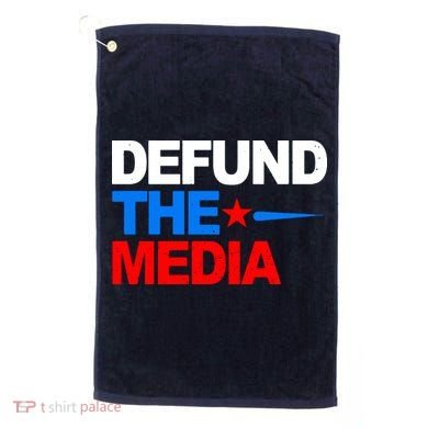 Defund The Media Golf Towel