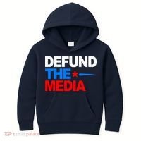 Defund The Media Kids Hoodie thumb 0