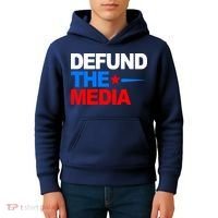 Defund The Media Kids Hoodie thumb 4