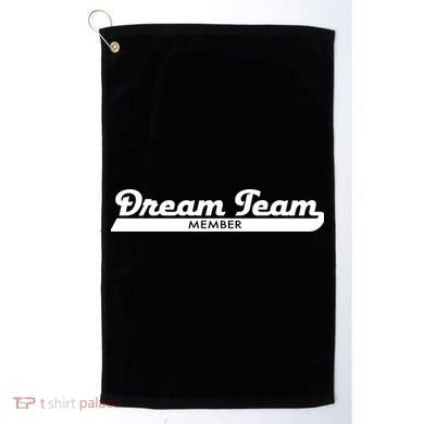 Dream Team Member Funny Gift Golf Towel